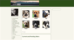 Desktop Screenshot of olympicdogs.net